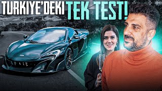 Türkiyedeki Tek Test  McLaren 675LT [upl. by Sivolc964]