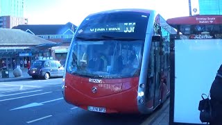 ONBOARD Transport for LondonTfL Irizar ie Tram Bus  Service 358 Orpington to Bromley South [upl. by Nosahc]