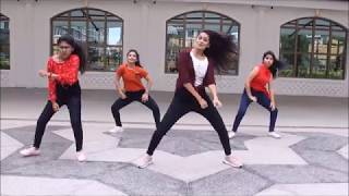 TERE NAAL NACHNA Dance cover  Nawabzaade Aayushi Chetna Priya and Shivani [upl. by Acirretal]