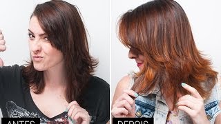 Como fazer mechas californianas em casa [upl. by Vod]