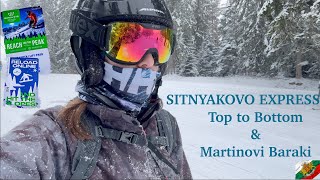 Exploring Borovets 2024 Sitnyakovo Express amp Martinovi Baraki  Borovets Ski resort review [upl. by Imled]