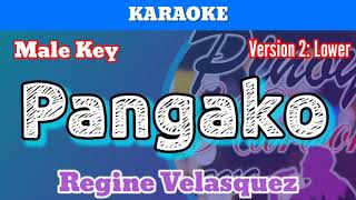 Pangako by Regine Velasquez Karaoke  Male Key  Lower Version [upl. by Lacym110]