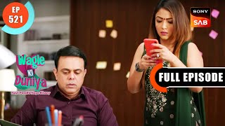 A Tough Call For Rajesh  Wagle Ki Duniya  Ep 521  Full Episode  1 Dec 2022 [upl. by Vasilis]