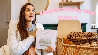 MASSIVE Baby Girl Haul  Everything I Bought For Baby 2 [upl. by Cony]