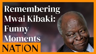 Remembering Mwai Kibaki Funny Moments [upl. by Annadroj]