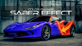 How to change car color  Saber effect [upl. by Mehala]