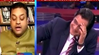 Sambit Patra TROLLS Arvind Kejriwal amp Navjot Singh Sidhu [upl. by Anaz]