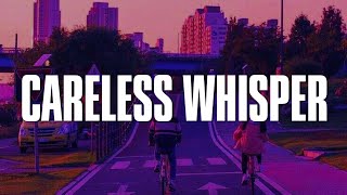 George Michael  Careless Whisper Lyrics [upl. by Nasia]