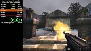 Return to Castle Wolfenstein Speedrun in 5816 PB [upl. by Acenom]