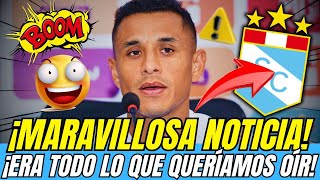 🔴🚨¡SE REVELÓ AHORA ¡UNA GRAN NOTICIA ¡LOS HINCHAS VIBRAN SPORTING CRISTAL HOY [upl. by Yuria]