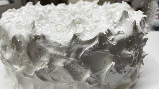 Easy delicious 7 Minute Icing aka Marshmallow White Mountain Boiled Sugar icing [upl. by Adhern]