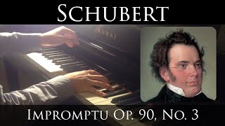 Schubert  Impromptu Op 90 No 3 Gb major D899 [upl. by Relyt]