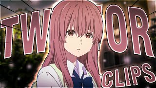 Shouko Nishimiya Twixtor Clips HD  A Silent Voice [upl. by Halyahs]