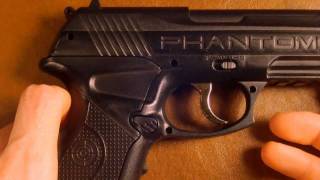 Up Close Crosman P10 Phantom CO2 BB Gun [upl. by Esiouqrut199]