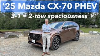 2025 Mazda CX70 PHEV buy it for the quiet [upl. by Duane]