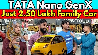 Tata Nano GenX Twist XTA  Pakistani public Reaction  Popkorns [upl. by Louie872]