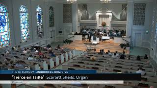 “Tierce en Taille”  Scarlett Sheils Organ [upl. by Nwahsyar919]