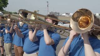 Paducah Tilghman High School Band Opens AQS QuiltWeek 2023 [upl. by Rusell]