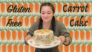 How to Make GLUTENFREE Carrot Cake using Bob’s Red Mill flour and Cream Cheese Frosting [upl. by Portie489]