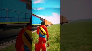 ट्रेन ka aander super car 🚗 trending shorts viralvideo gta automobile [upl. by Nibbs]