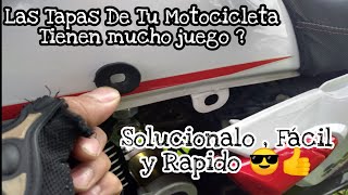 ¿ Las Tapas De Tu Motocicleta Tienen Mucho Juego   Solucionalo Fácil y Rapido  Vento XPress 150 [upl. by Aiciruam]