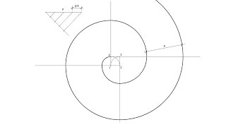 How to draw a involute of a square [upl. by Htbazile]