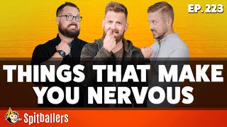 The Poop Boot amp Things That Make You Nervous  Episode 223  Spitballers Comedy Show [upl. by Coleen]