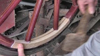 Repairing A Carriage Wheel Without Dismantling It [upl. by Eob313]