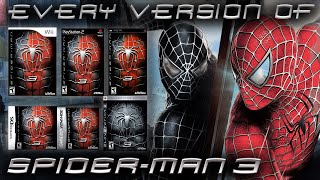 Every Version of SpiderMan 3 Comparison [upl. by Orelie876]