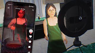 A Horror Game Where Your GF Is A Tiktok Video Creator  Terroro [upl. by Kurland]