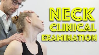 Clinical Skills Cervical Spine Assessment  Dr Gills Neck Examination [upl. by Einaoj]