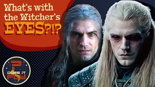 The Witcher Geralt of Rivias Eyes Explained [upl. by Ehrman]