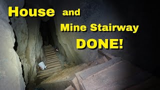 366 We Finish The House and Stairs In The Mine [upl. by Aniar]