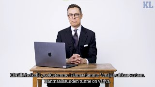 Alexander Stubb Kauppalehden sanapelissä  Presidentinvaalit 2024 [upl. by Dorine]