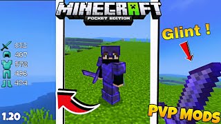 😎 Top 3 Best PvP Mods In Minecraft PE [upl. by Hairom]