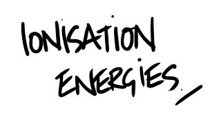 AQA ALevel Chemistry  Ionisation Energies [upl. by Andi]