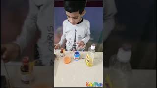 Volcano Eruption Experiment 🌋ScienceFun [upl. by Salomi]