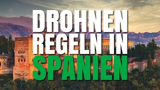 Drohnen Regeln Spanien  Drohnenaufnahmen Spanien  Agencia Estatal de Seguridad Aérea AESA [upl. by Allehc]