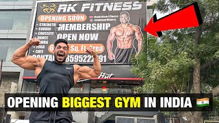 Rohit Khatri Opening Biggest Gym In INDIA My 2nd Gym [upl. by Wier]