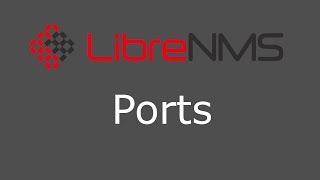 LibreNMS Ports [upl. by Llehcar175]