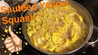 How to Make Sauteed Yellow Squash [upl. by Assenev724]