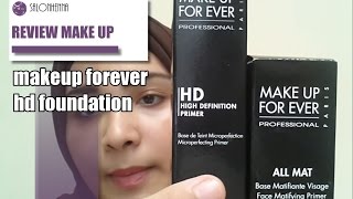 Makeup forever Indonesia hd foundation review [upl. by Euqinobe25]