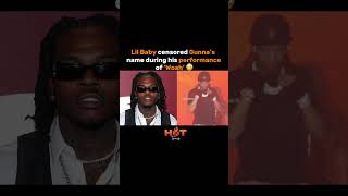 Lil Baby bleeped out Gunna’s name during his performance of ‘Woah’ 😳 [upl. by Spiegel]