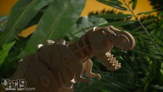 RC DoitYourself Wooden Dinosaur Kits [upl. by Hepzi]