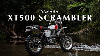 Yamaha XT500 Scrambler  Purpose Built Moto [upl. by Adnahsat]