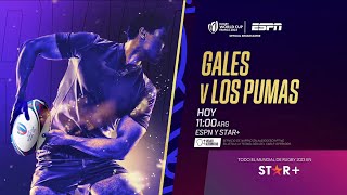 Gales VS Los Pumas  Copa Mundial de Rugby Francia 2023  Cuartos de Final  ESPN PROMO [upl. by Eluk]