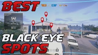 Tipps und Tricks BEST Black Eye SPOTS Oregon Rainbow Six Siege WiM 015 [upl. by Enelaehs]