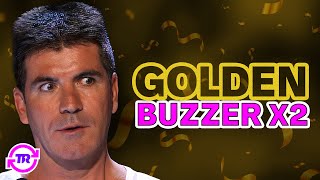 AGT Acts That Got the GOLDEN BUZZER TWICE [upl. by Hynda]