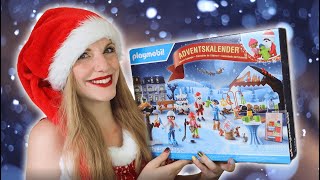 PLAYMOBIL Weihnachtsmarkt Adventskalender 2024 71472 Unboxing [upl. by Nace]