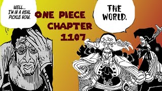 One Piece Chapter 1107 review amp discussion we finally eat what Odas cooking [upl. by Omora]